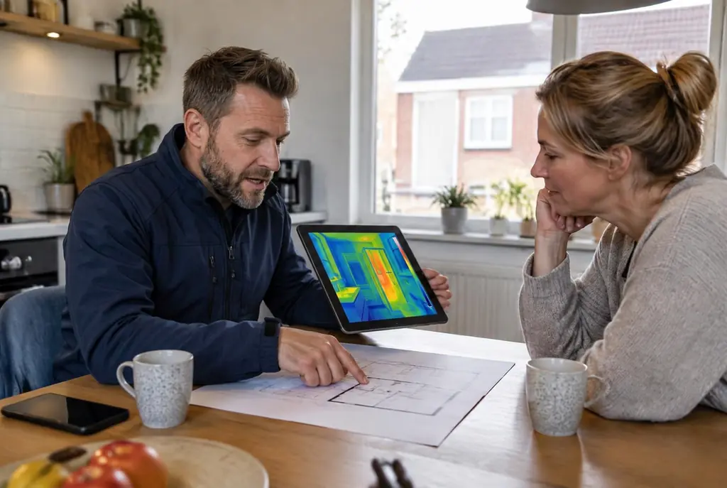 Lekdetectie Beesd – bevindingen bespreken aan de keukentafel